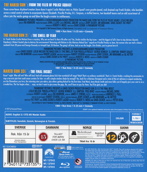 Nakna Pistolen Box (Blu-ray) - 2