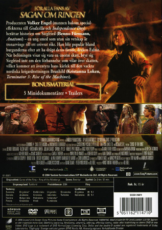 Curse of the Ring - Ring of the Nibelungs (2-disc) (Begagnad) - 2