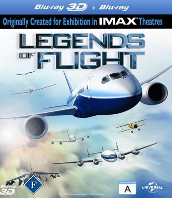 Legends of Flight (Real 3D + Blu-ray)