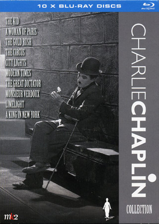 Charlie Chaplin Collection (10-disc) (Blu-ray)