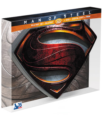 Man of Steel 3D - Limited Edition (3-disc) (Real 3D)