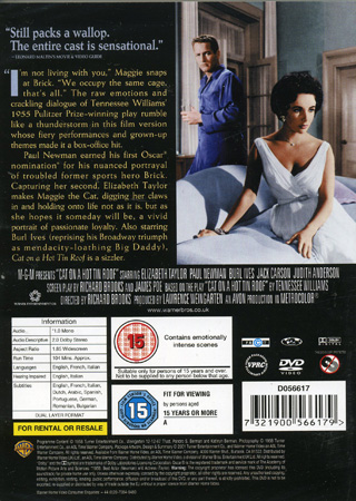 Cat On A Hot Tin Roof (ej svensk text) - 2
