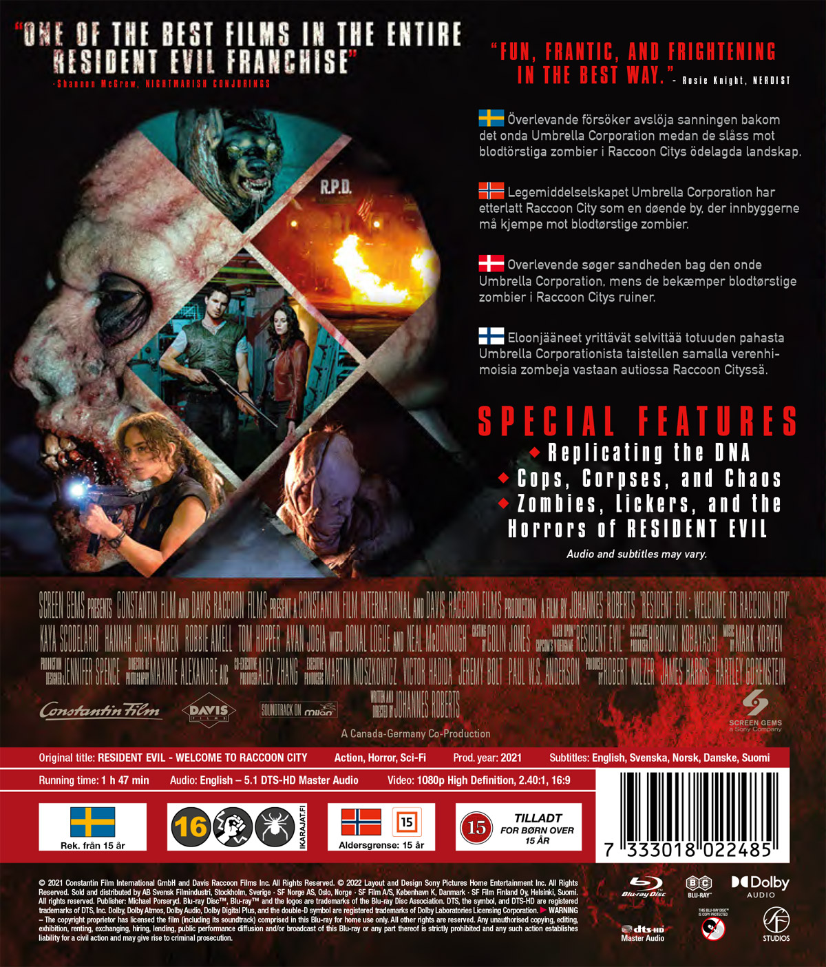 Resident Evil - Welcome To Racoon City (Blu-ray) - 2