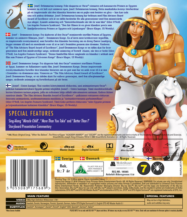 Josef - Drömmarnas Konung (Blu-ray) - 2
