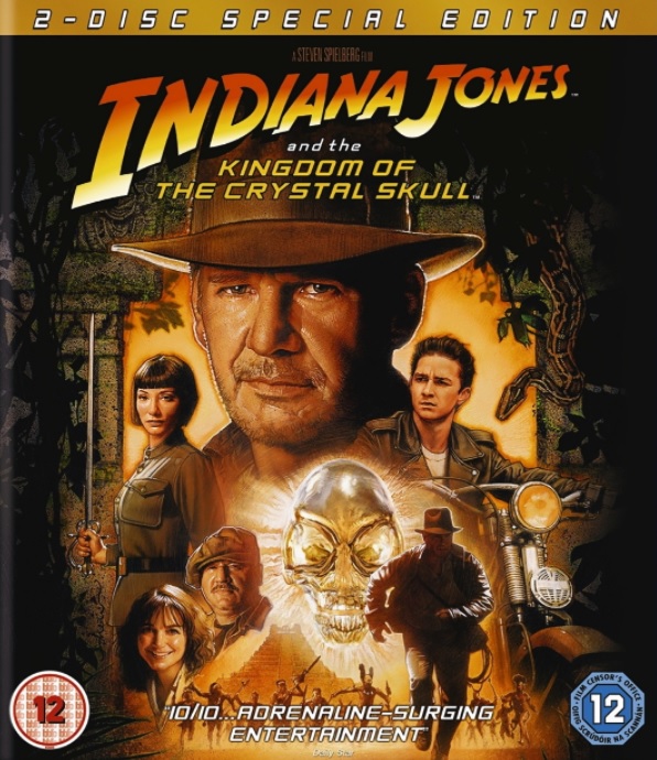 Indiana Jones Och Kristalldödskallens Rike (2-disc) (Blu-ray)