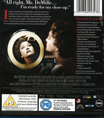 Sunset Boulevard (ej svensk text) (Blu-ray) - 2