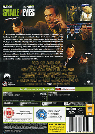 Snake Eyes (ej svensk text) - 2