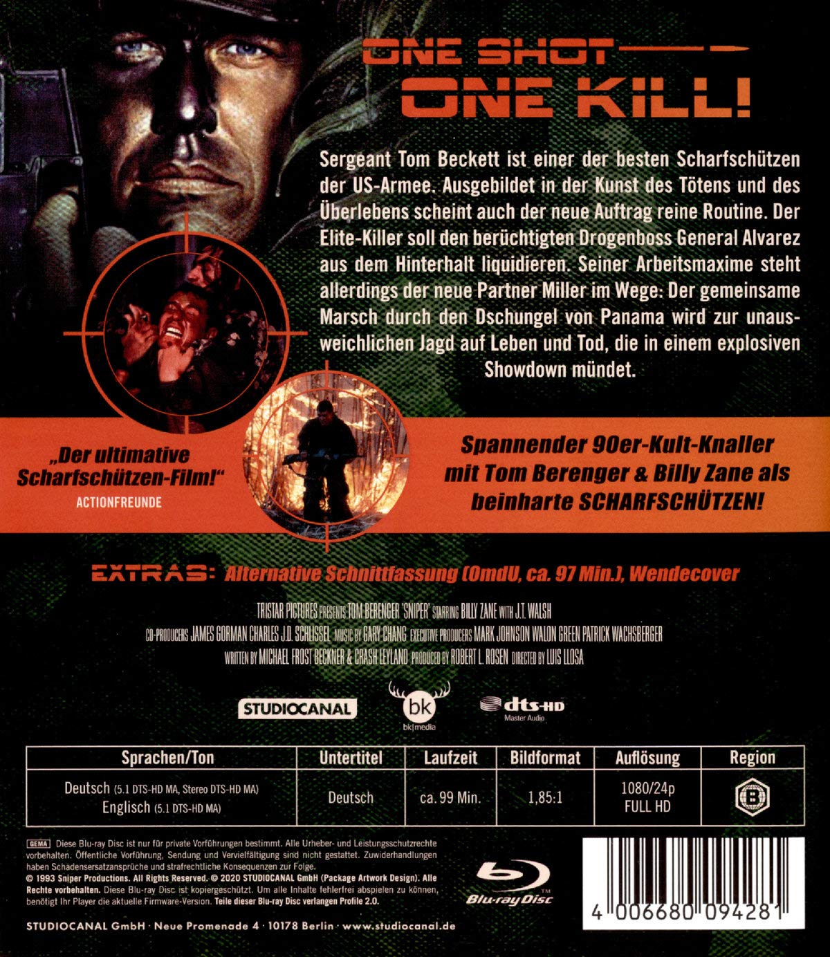 Sniper (ej svensk text) (Blu-ray) - 2