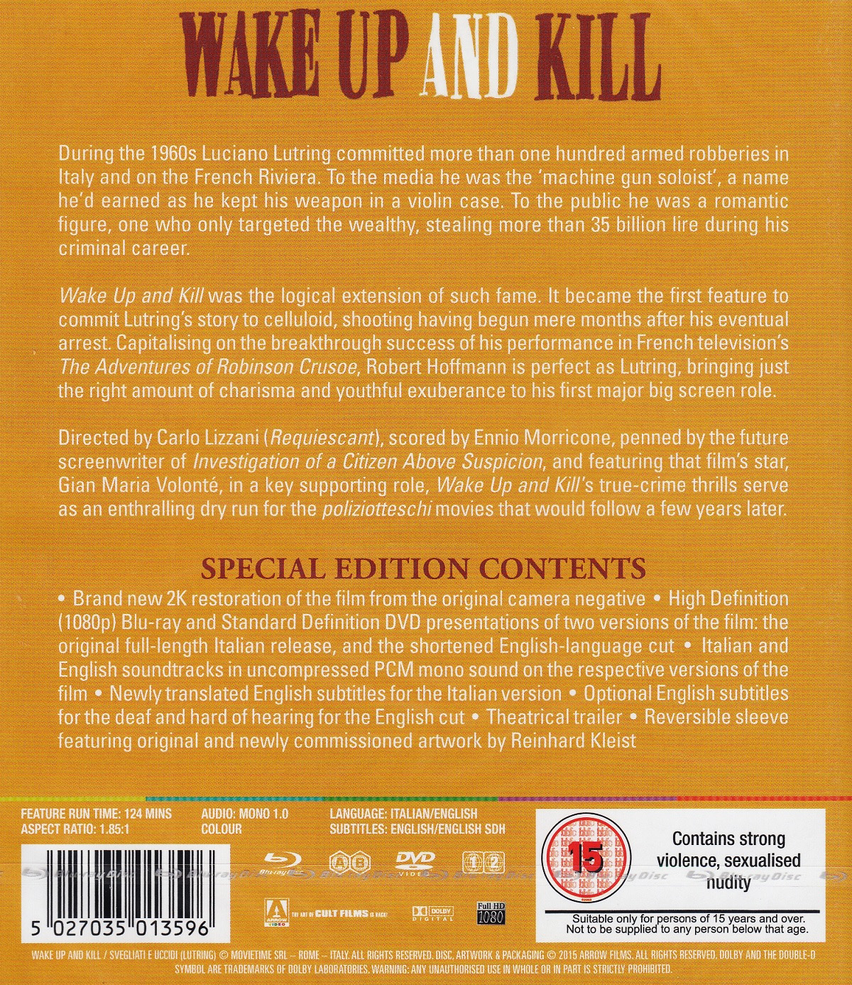 Wake Up And Kill (ej svensk text) (Blu-ray + DVD) - 2