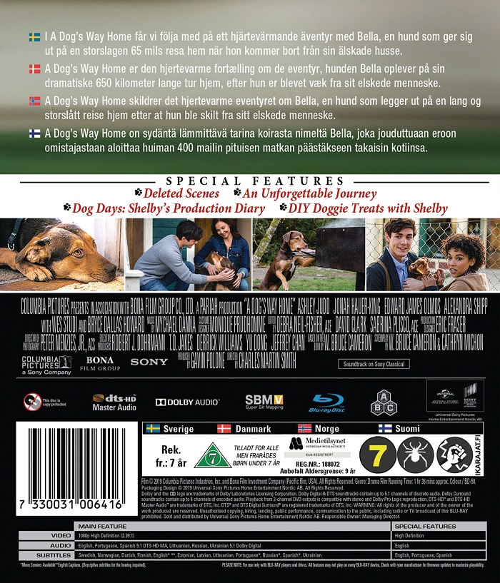 A Dog's Way Home (Blu-ray) - 2
