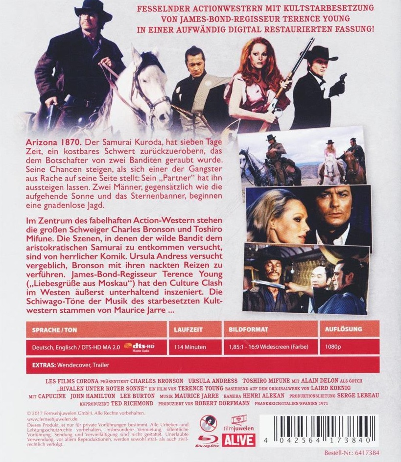 Red Sun (ej svensk text) (Blu-ray) - 2