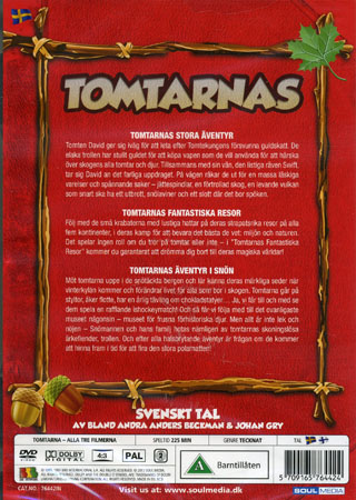 Tomtarnas Samlade Äventyr (3-disc) - 2