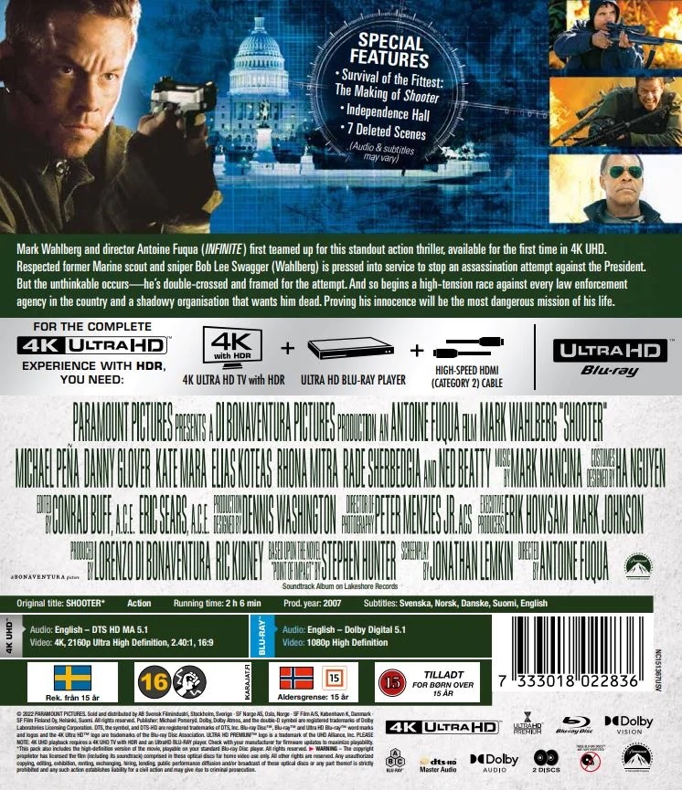 Shooter (4K Ultra HD + Blu-ray) - 2