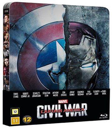 Captain America 3 - Civil War - Ltd Steelbook (Blu-ray)