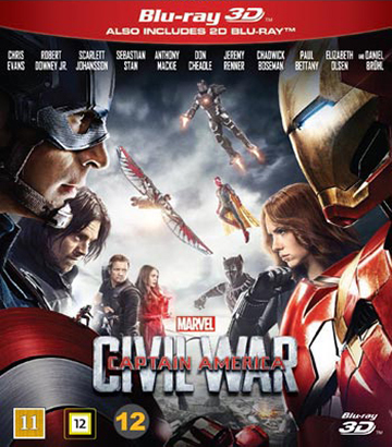 Captain America 3 - Civil War (Blu-ray 3D + Blu-ray)