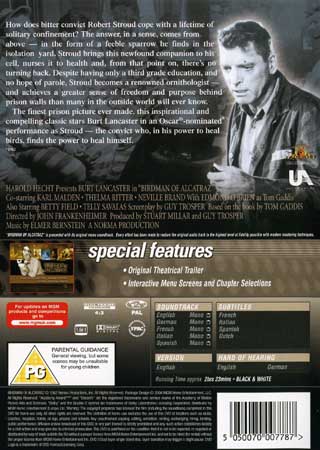 Birdman of Alcatraz (ej svensk text) - 2