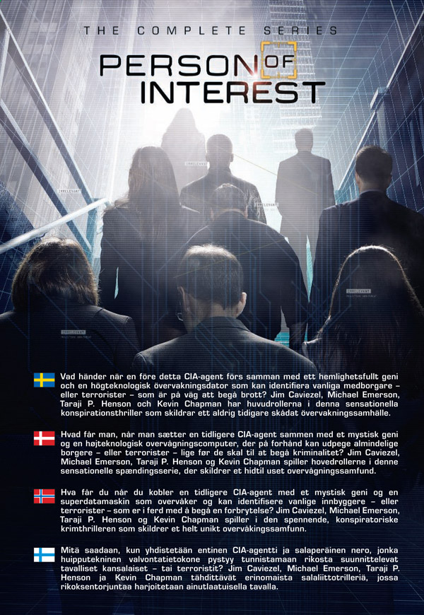 Person of Interest - Säsong 1-5 - 2