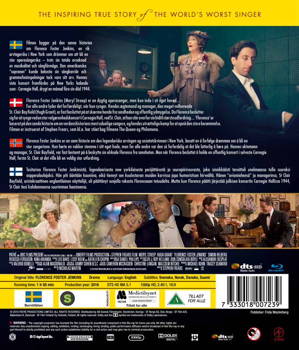 Florence Foster Jenkins (Blu-ray) - 2