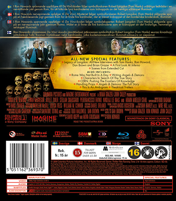 Änglar Och Demoner: Extended Cut (Blu-ray) - 2