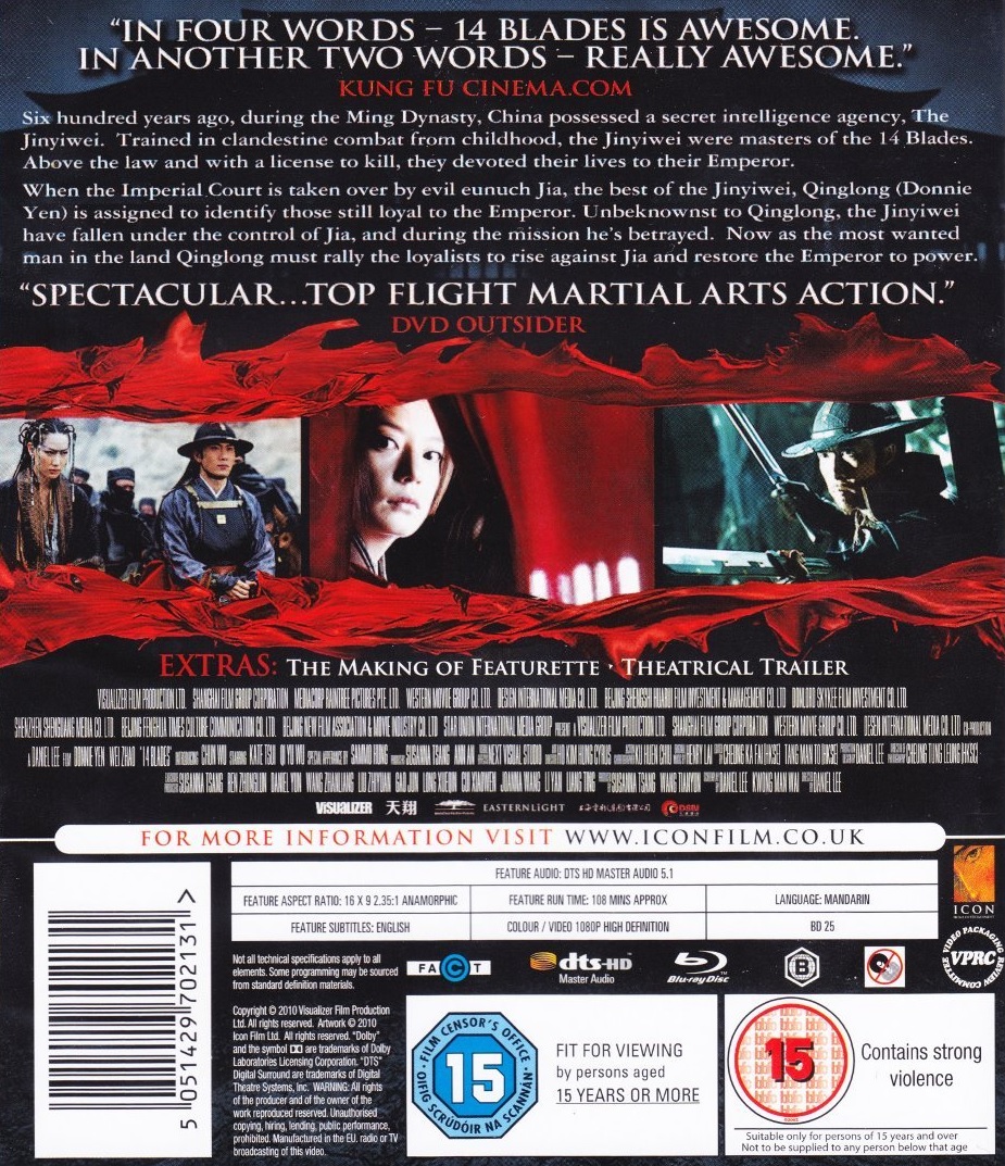 14 Blades (ej svensk text) (Blu-ray) - 2