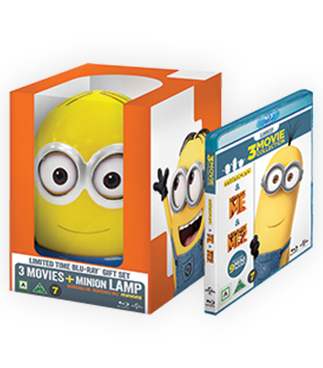 Minions Lamp Box Gift Set (3-disc) (Blu-ray)