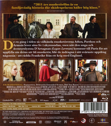 Three Musketeers (2011) (Blu-ray) - 2