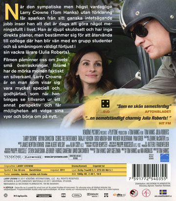 Det Är Aldrig För Sent, Larry Crowne (Blu-ray) - 2
