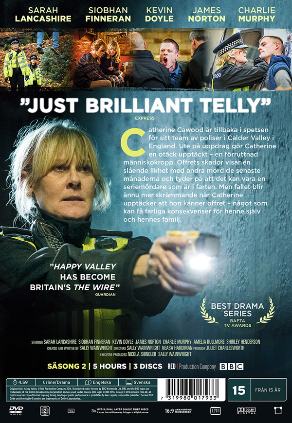 Happy Valley - Säsong 2 (BBC) - 2