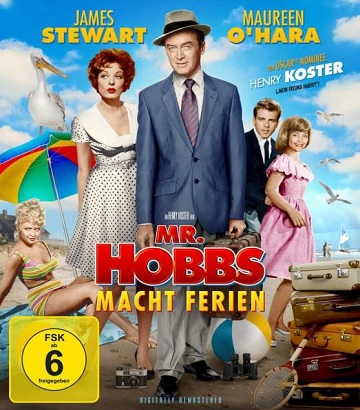 Mr. Hobbs Takes A Vaction (ej svensk text) (Blu-ray)