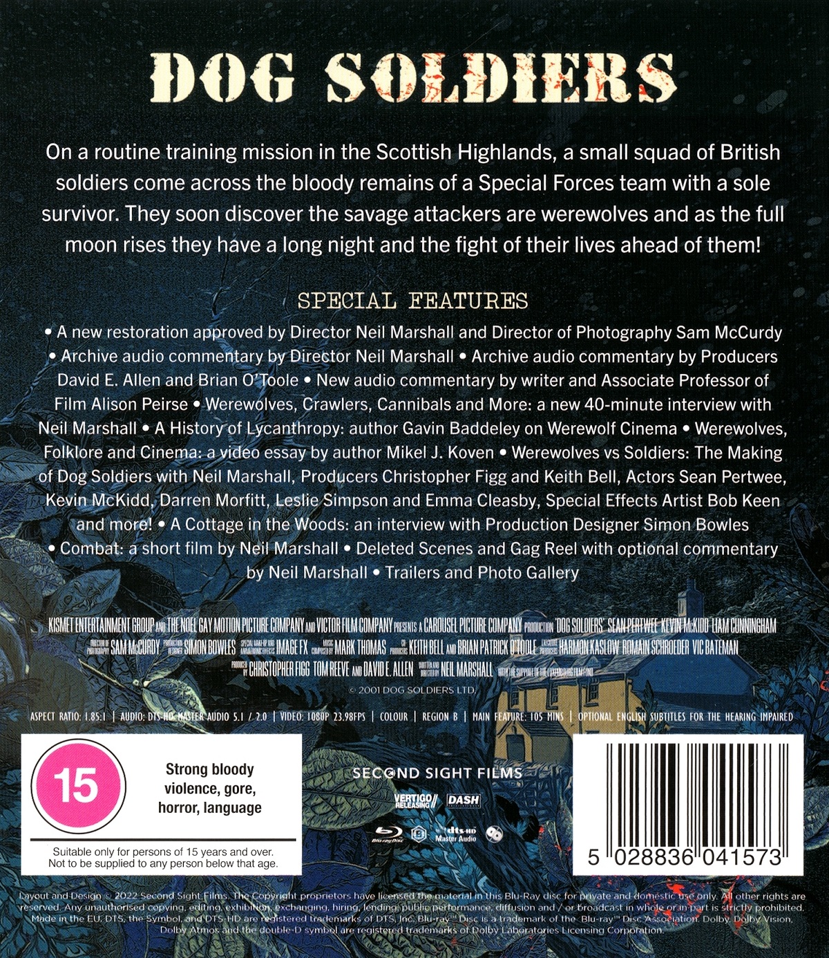 Dog Soldiers (ej svensk text) (Blu-ray) - 2