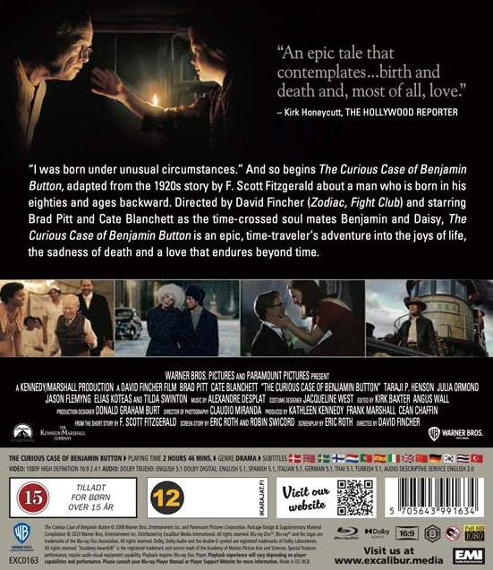 Benjamin Buttons Otroliga Liv (Blu-ray) - 2