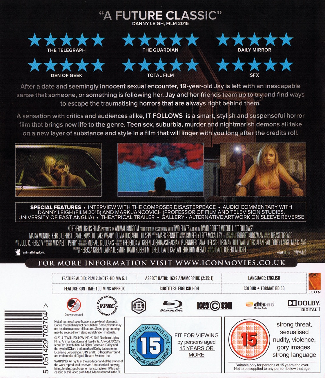 It Follows (ej svensk text) (Blu-ray) - 2