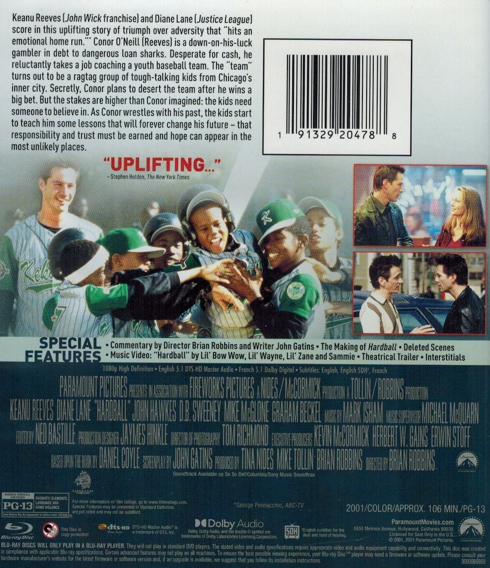Hardball (ej svensk text) (Blu-ray) - 2