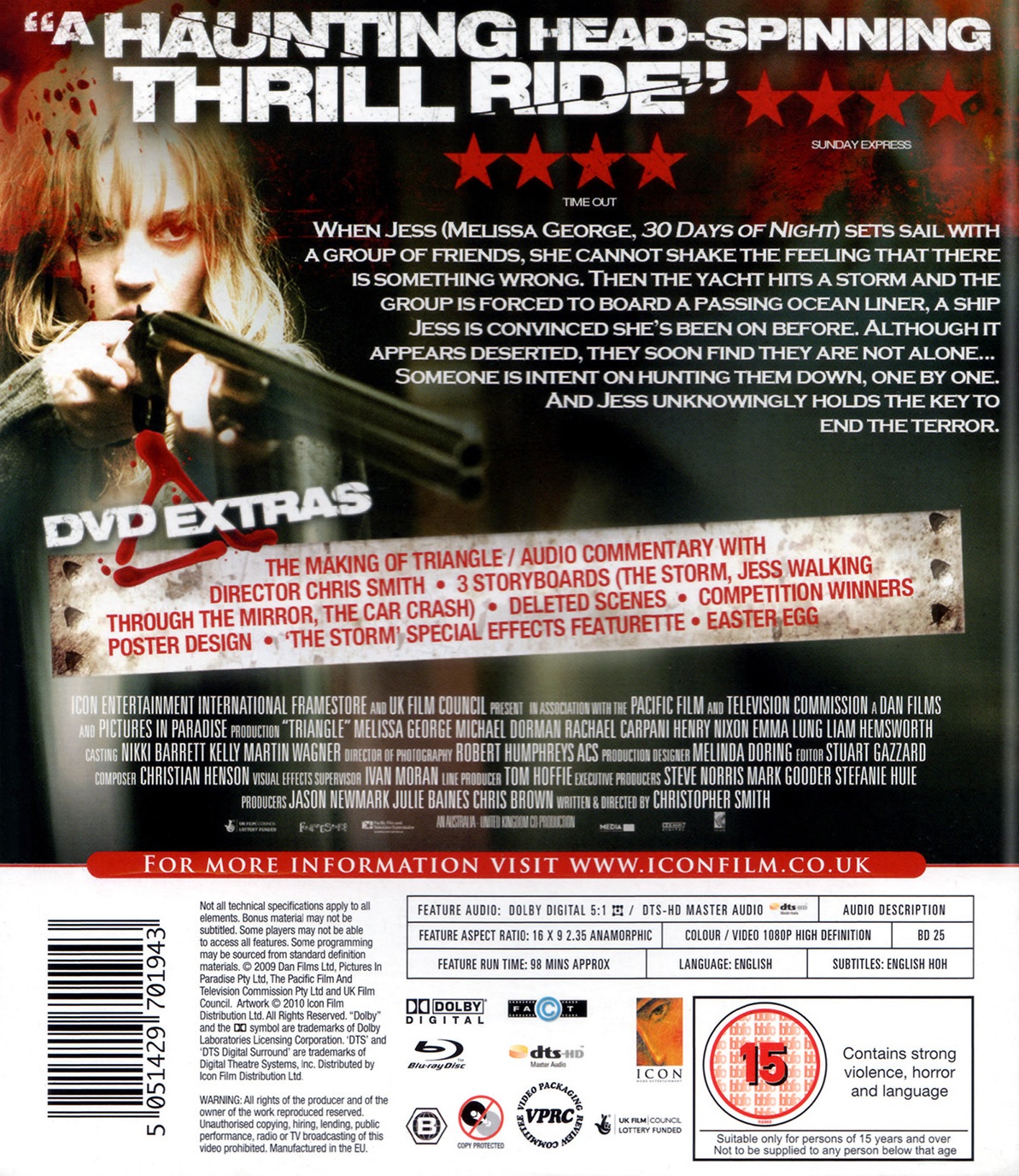 Triangle (ej svensk text) (Blu-ray) - 2