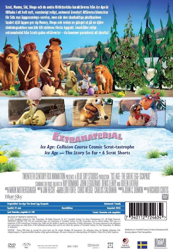 Ice Age - Vårkänslor: Äggjakten Och Andra Äventyr - 2