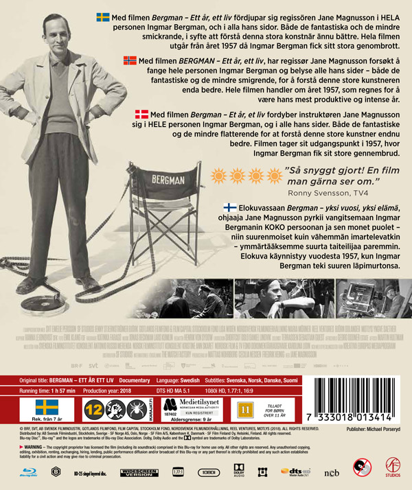 Bergman - Ett år, Ett Liv (Blu-ray) - 2