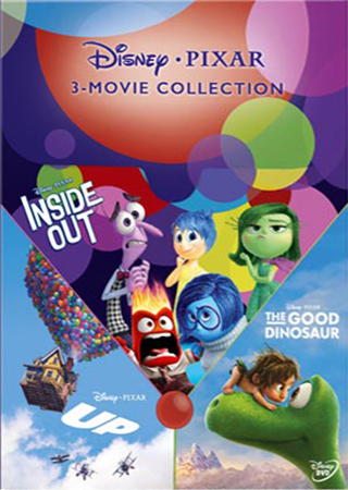 Disney Pixar 3 Movie Collection