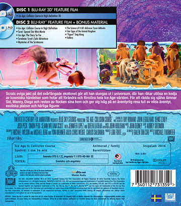 Ice Age 5: Scratattack (Blu-ray 3D + Blu-ray) - 2