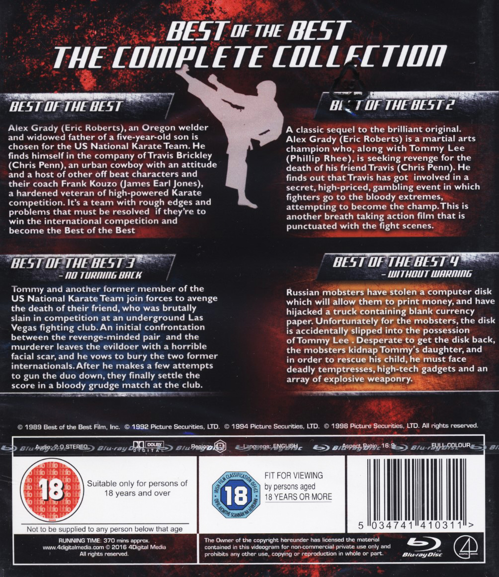 Best of the Best - the Complete Collection (ej svensk text) (Blu-ray) - 2