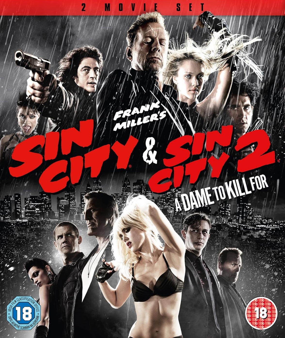 Sin City / Sin City 2 - A Dame To Kill For (ej svensk text) (Blu-Ray)