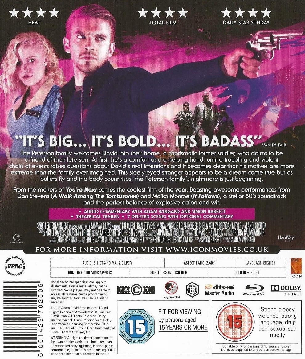 The Guest (ej svensk text) (Blu-ray) - 2