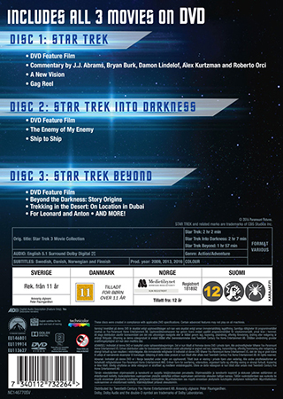 Star Trek 3 Movie Collection - 2
