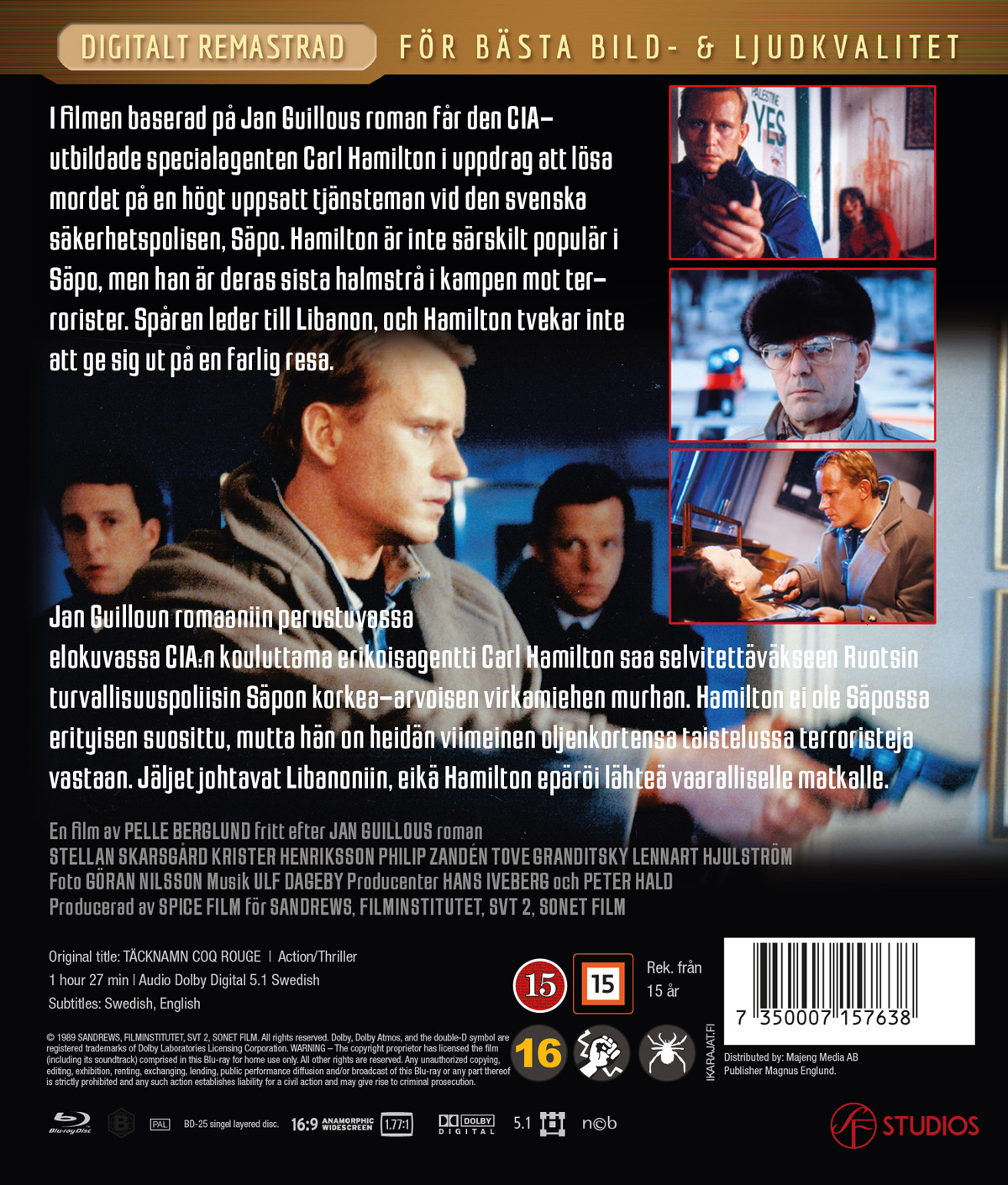 Täcknamn Coq Rouge (Blu-ray) - 2