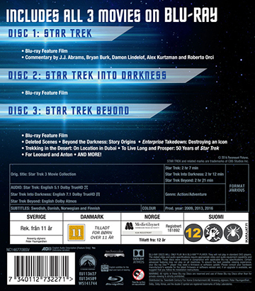 Star Trek 3 Movie Collection (Blu-ray) - 2