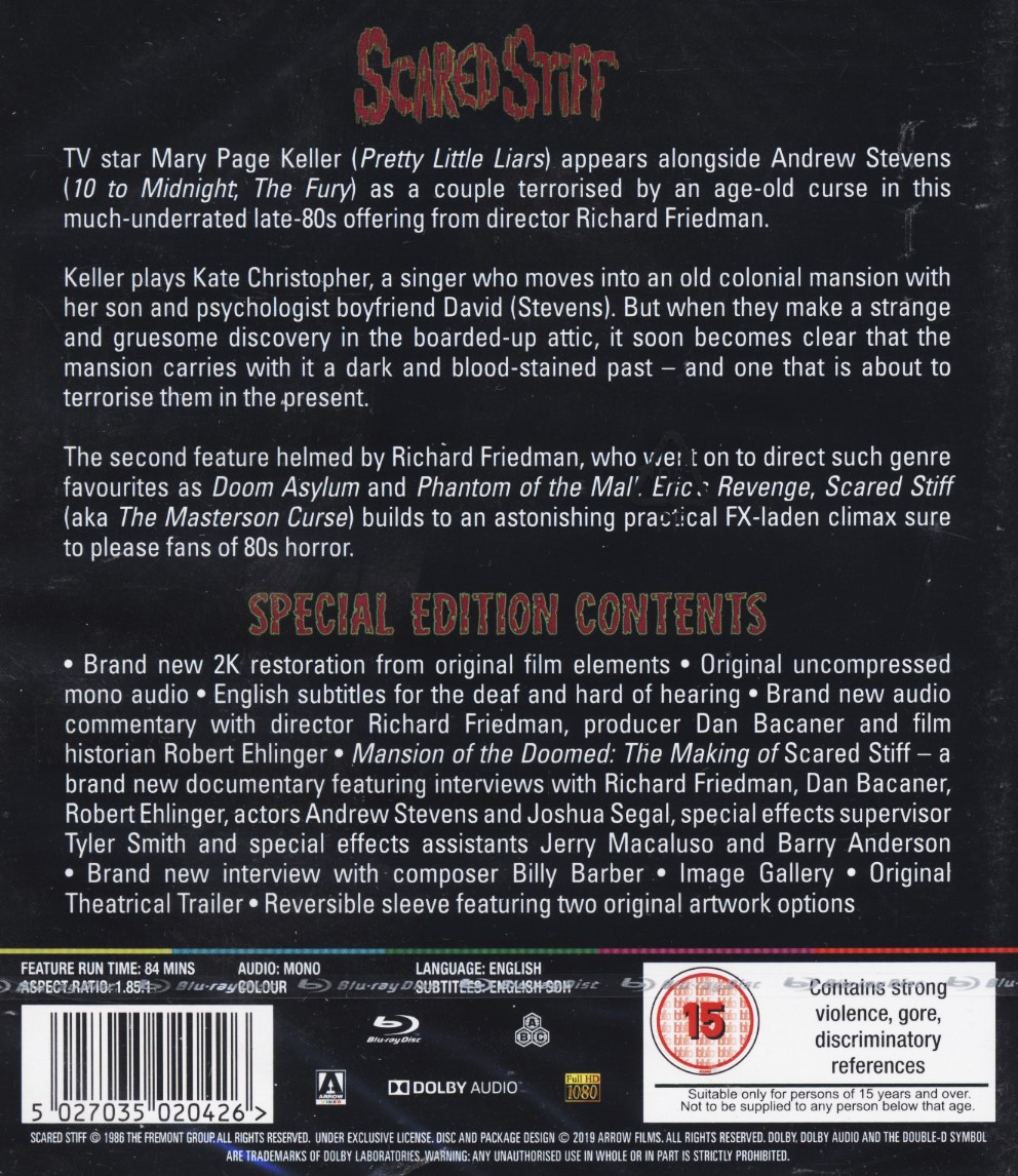 Scared Stiff (ej svensk text) (Blu-ray) - 2