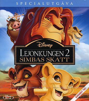 Lejonkungen 2 - Simbas Skatt (Disney) (Blu-ray)