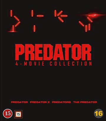 Predator 1-4 (Blu-ray)