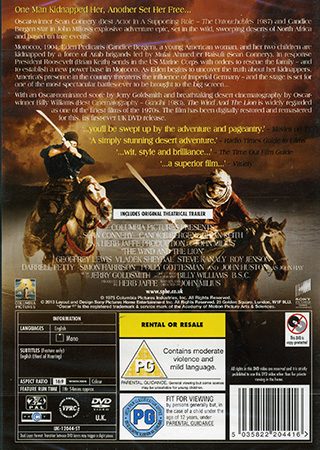 The Wind and the Lion (ej svensk text) - 2