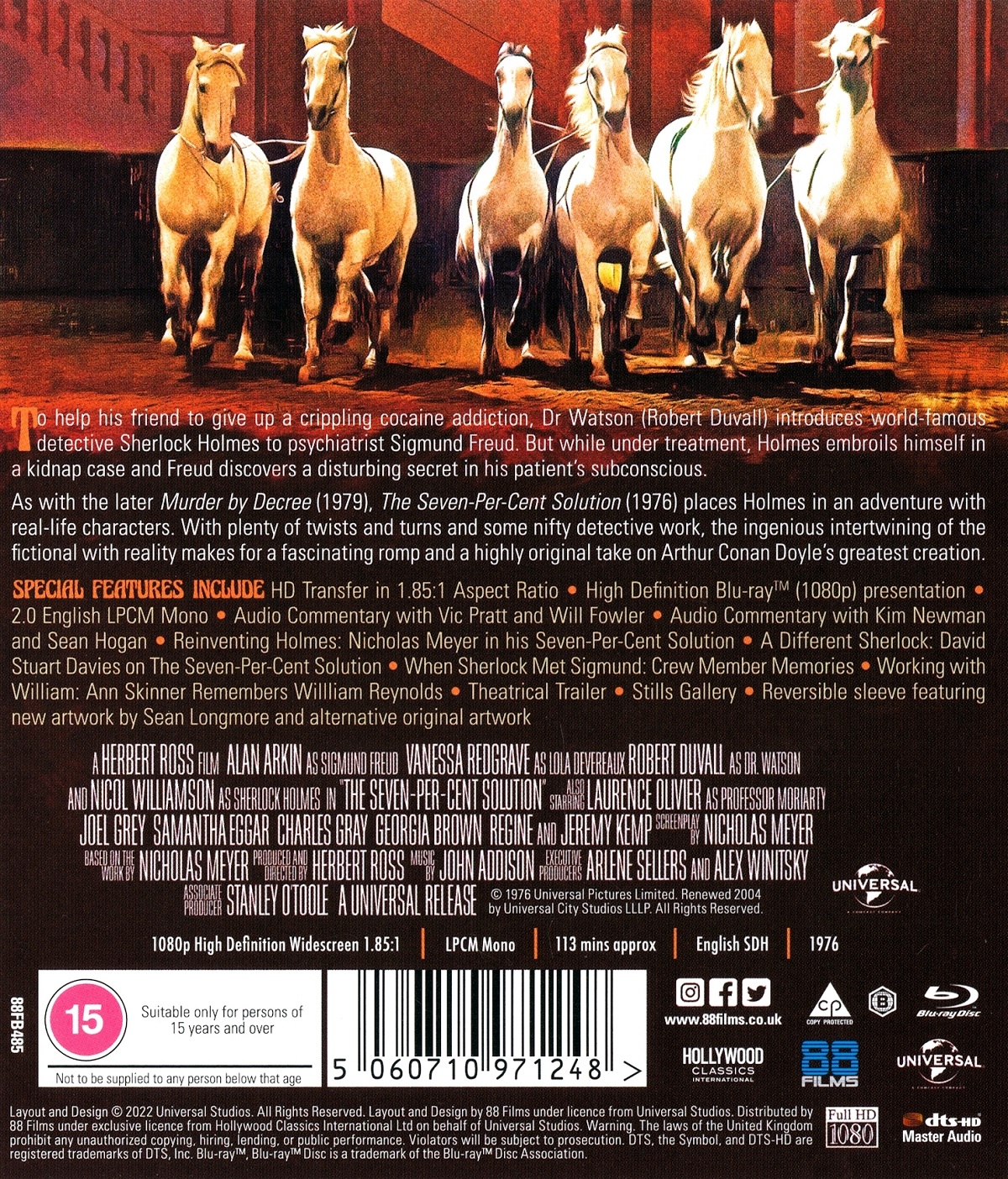 The Seven-Per-Cent Solution (ej svensk text) (Blu-ray) - 2