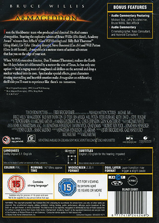 Armageddon (ej svensk text) - 2